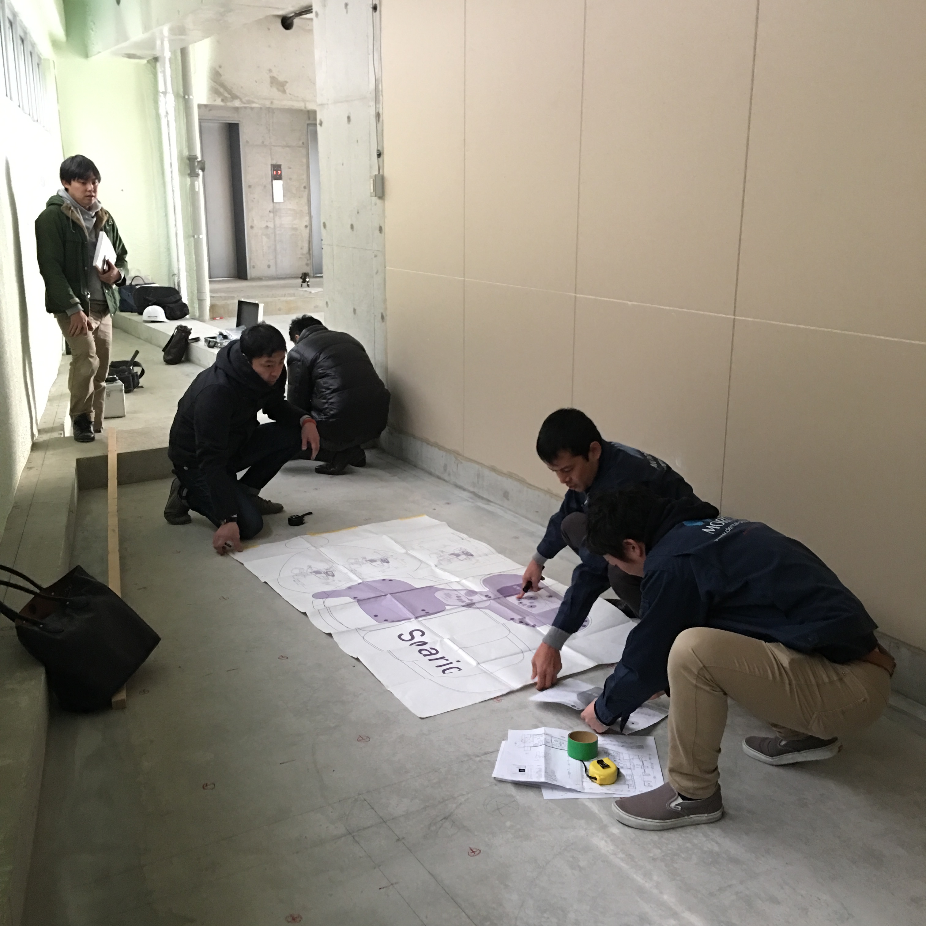 本日より石神井公園駅前・L歯科クリニックの内装工事を着工します